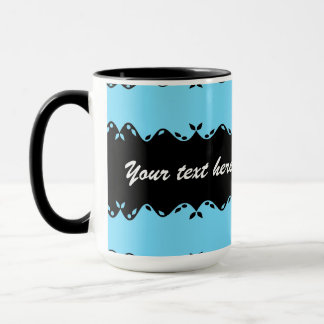 Gepersonaliseerd monogram mok