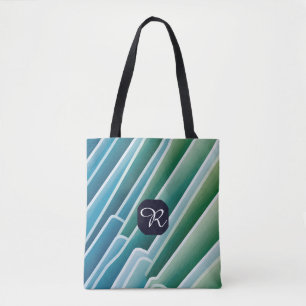 Gepersonaliseerd monogram schouder Tas – Abstract