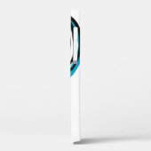 Gepersonaliseerd monogram tennis racket iPhone 12 Case-Mate iPhone Case (Achterkant / Links)