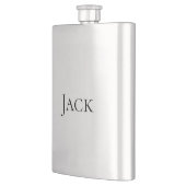 gepersonaliseerd monogram voeg jouw naam bruiloft  flacon (Links)