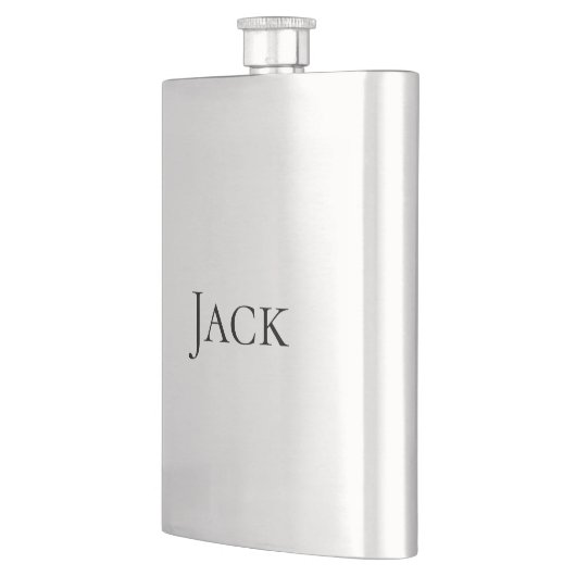 gepersonaliseerd monogram voeg jouw naam bruiloft  flacon (Links)