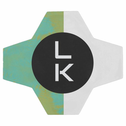 Gepersonaliseerd monogram Voetbal (Enkel)