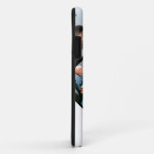 Gepersonaliseerd monogram voor 3 fotocollage famil Case-Mate iPhone case (Achterkant/rechts)