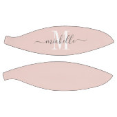 Gepersonaliseerd monogrammed roze basketbal (Panelen)