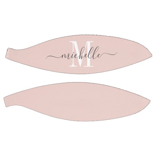 Gepersonaliseerd monogrammed roze basketbal (Panelen)