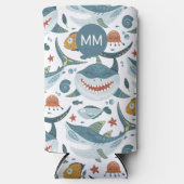 Gepersonaliseerd monogrammed Shark Fun (Voorkant)