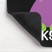 Gepersonaliseerd monster Mousepad voor kinderen Muismat (Hoek)