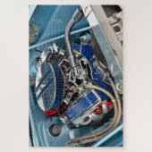 Gepersonaliseerd motor legpuzzel (Verticaal)