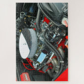 Gepersonaliseerd motor legpuzzel (Verticaal)