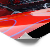 Gepersonaliseerd motor poster (Hoek)