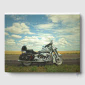 Gepersonaliseerd motorfietMemorial Gastenboek (Achterkant)