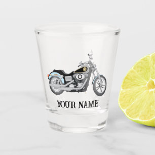 Gepersonaliseerd motorfietsverwarmingstoestel shot glas
