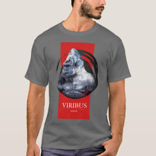 Gepersonaliseerd mountain Gorilla-ontwerp. T-shirt