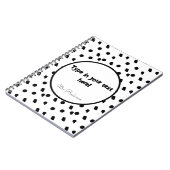 Gepersonaliseerd multomap, Boho multomap, Modern B Notitieboek (Linkerzijde)