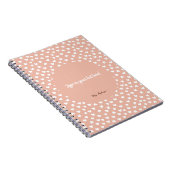 Gepersonaliseerd multomap, Boho multomap, Patroon Notitieboek (Rechterzijde)