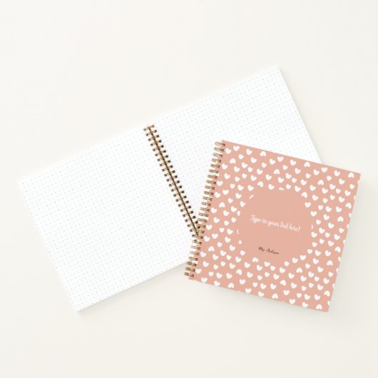 Gepersonaliseerd multomap, Boho multomap, Patroon Notitieboek (Binnen)