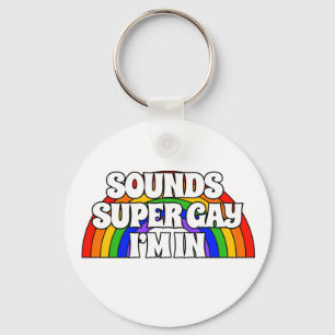 Gepersonaliseerd naam klinkt super gay. Ik ben bin Sleutelhanger