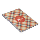 Gepersonaliseerd najaar spellen notitieboek (Rechterzijde)