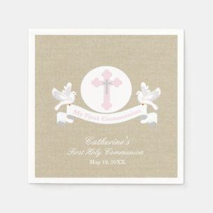 Gepersonaliseerd Napkin voor het meisje van mijn e Servet