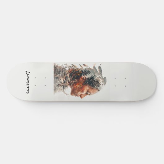 Gepersonaliseerd Native Amerikaans Skateboard (Horizontaal)