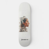 Gepersonaliseerd Native Amerikaans Skateboard (Voorkant)