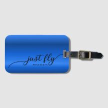 Gepersonaliseerd Net Fly Royal Blue Gradient