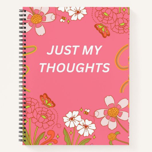 Gepersonaliseerd Notitieboek | Custom Name Journal (Voorkant)