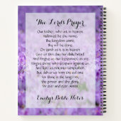 Gepersonaliseerd Notitieboek dat het Onze Vader be (Achterkant)