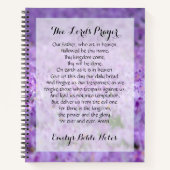 Gepersonaliseerd Notitieboek dat het Onze Vader be (Voorkant)