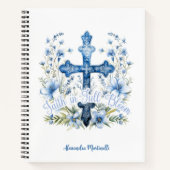 Gepersonaliseerd Notitieboek Geloof in volle bloei (Voorkant)