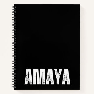 Gepersonaliseerd Notitieboek met Amaya