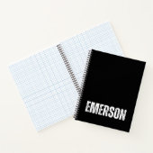 Gepersonaliseerd Notitieboek met Emerson (Binnen)