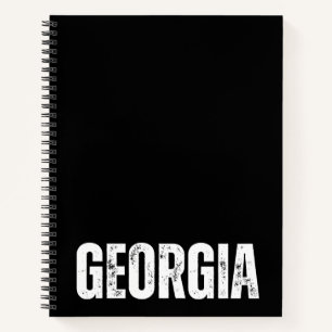 Gepersonaliseerd Notitieboek met Georgië