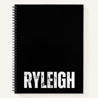Gepersonaliseerd Notitieboek met Ryleigh
