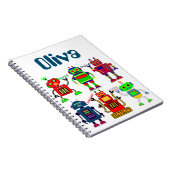 Gepersonaliseerd Notitieboek voor kinderen (Rechterzijde)