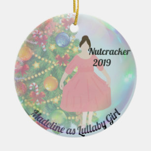 Gepersonaliseerd Nutkraker Ornament - Lullaby Girl