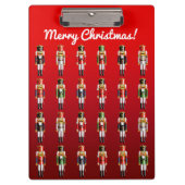 Gepersonaliseerd Nutty Nutkraker Speelgoed Soldate Klembord (Voorkant)