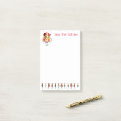 Gepersonaliseerd Nutty Nutkrakers Cartoon Post-it® Notes (Op bureau)