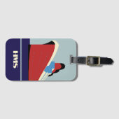 Gepersonaliseerd Ocean Cruise Style Bagagelabel (Voorkant (horizontaal))