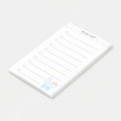 Gepersonaliseerd om Lijst & Baby Stroller Post-it Post-it® Notes (Schuin)