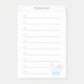 Gepersonaliseerd om Lijst & Baby Stroller Post-it Post-it® Notes (Voorkant)
