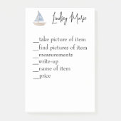 GEPERSONALISEERD OM LIJSTNOTITIES TE DOEN POST-IT® NOTES (Voorkant)