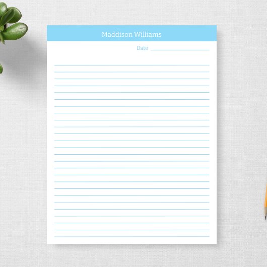 Gepersonaliseerd om te doen Lijst Custom Planner B Notitieblok