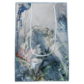 Gepersonaliseerd onder de kust van de Zee Medium Cadeauzakje (Achterkant)