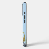 Gepersonaliseerd onder het Zee Turtle Blue Case-Mate iPhone Case (Achterkant / Links)