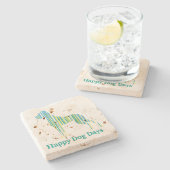 Gepersonaliseerd Onderzetter met het moderne Great (Zijkant)