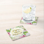 gepersonaliseerd onderzetter voor de bruiloft van (Insitu)