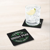 Gepersonaliseerd Onderzetter voor Irish Pub (Insitu)