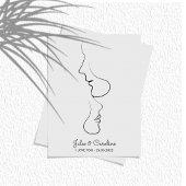 Gepersonaliseerd, One Line, Liefde, Boho, Arabisch Foto Afdruk