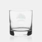 Gepersonaliseerd "Opa est. [Year]" Rocks Glass Whisky Glas (Achterkant)